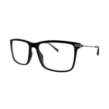 Imagem de Armação De Óculos Bulget Bg7204mt H02 Cinza Translúcido-Masculino