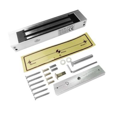 Imagem de Trava magnética de porta 180KG 176.9 kg DC 12V força de retenção eletromagnética de porta única