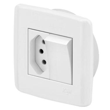 Imagem de Conjunto 1 Paralelo + 1 Tomada 20A - Ilumi Slim Móveis