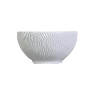 Imagem de Germer, Bowl em porcelana, modelo Sinuosa, Ø 12,5 cm, 360 ml, Branco - FL
