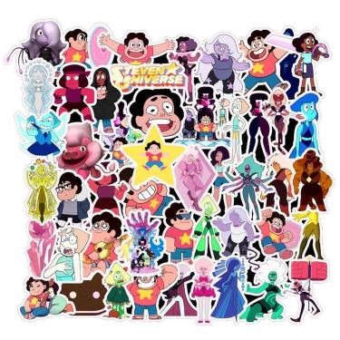 Imagem de Conjunto de adesivos Anime Stevens Universes Vinyl Cartoon Anime x50