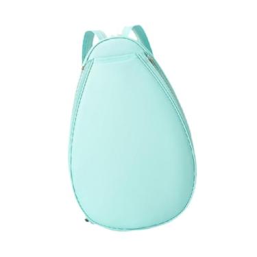 Imagem de KiBcsLic Mochila para tênis, bolsa de transporte para equipamentos esportivos, design espaçoso, mochila para badminton, para raquete de tênis, para viagens e, Azul
