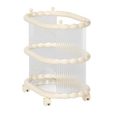 Imagem de RNXRZANK Carrinho de Armazenamento de Tapetes com Rodas, Organizador de Halteres E Kettlebells, 46 Cm X 30 Cm X 47 Cm