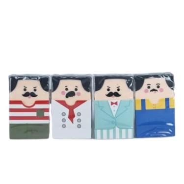 Imagem de Kit Borracha Escolar Divertida Carequinha 4 Peças Apagador Decorativo que Muda Conforme Uso Material Escolar Infantil