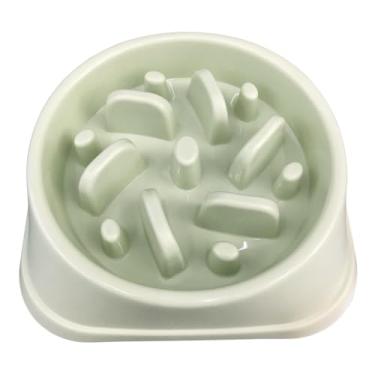 Imagem de Tigela De AlimentaçãO Lenta Para Animais De EstimaçãO - Tipo De Treino Interativo - Adequada Para Gatos E CãEs, Antiderrapante, Enriquecimento Ambiental((LR-0065) M,Verde)