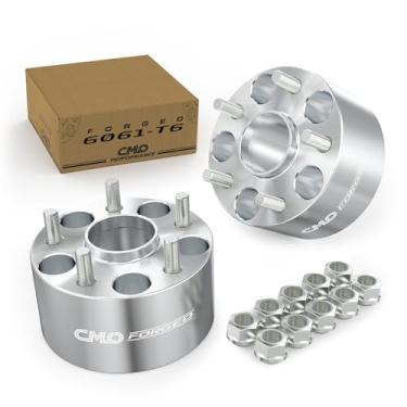 Imagem de 2 peças 3" (75 mm) adaptadores de espaçadores de roda personalizados padrão de parafuso 5x114,3 5x4,5 passo de rosca 1/2-UNF furo central 70,3 mm