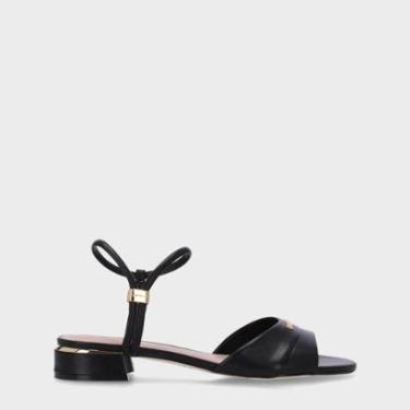 Imagem de Sandália Rasteira Couro Luz da Lua - 80910003-Feminino