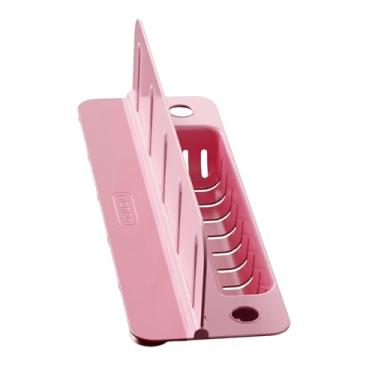 Imagem de Baoblaze Protetor de pia de cozinha com ventosas fortes, defletor de água para sala de jantar de restaurante, Rosa