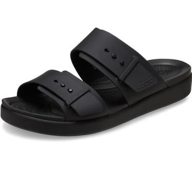 Imagem de Crocs Sandália feminina Brooklyn Buckle Low, Preto, 35