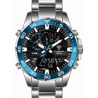 Imagem de Relógio Tuguir Masculino Ref: 1881D Tgi37014 Anadigi Aço