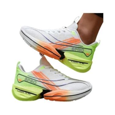 Imagem de Tênis Casuais Femininos Verdes Designer Para Skate, Tênis De Corrida, 