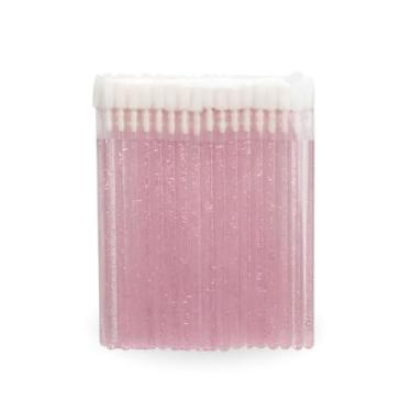 Imagem de Kit 50 Aplicador Batom Gloss Maquiagem Cílios Descartável