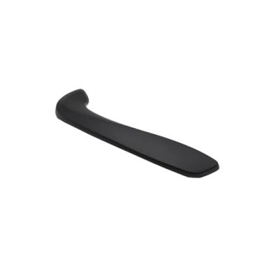 Imagem de Preto padrão de fibra de carbono frente esquerda ou direita porta interior maçaneta capa compatível para renault megane 3 mk3 fluence 2008-2016(Cover-Black R 1PC)