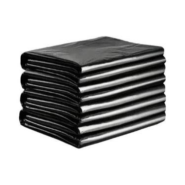 Imagem de Sacos De Lixo Descartáveis Pretos Grossos De Grande Capacidade 20 50 1