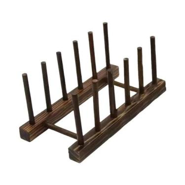 Imagem de Suporte De Armazenamento De Cozinha Multifuncional De Madeira Montado 