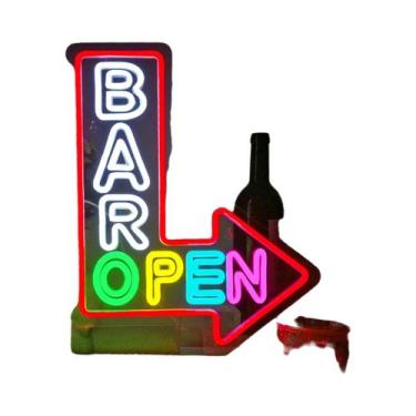 Imagem de Letreiro Neon USB Dimmable Para Bar, Café, Pub, Casa, Man Cave, Hotel,