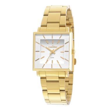 Imagem de Relógio Condor Feminino Bracelete Dourado CO2035EXM/K4B CO2035EXM/K4B-Feminino