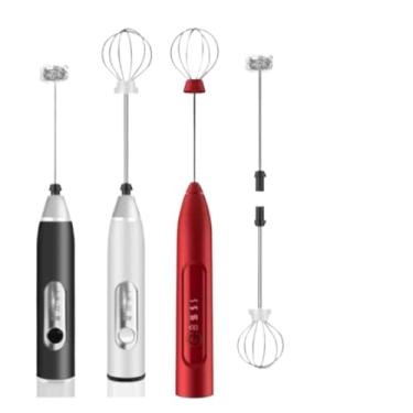 Imagem de Batedor Misturador Mixer Elétrico para Bebidas Leite Café Clara de Ovo 2 em 1