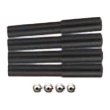 Imagem de Vaveren Conjunto de 4 pinos de reposição para corrente de bicicleta, pinos de metal profissionais para manutenção e quebra de corrente com rolamento de