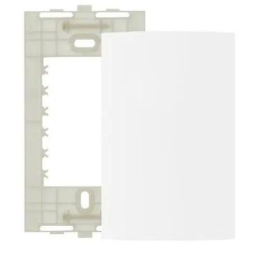 Imagem de Placa margirius sleek 4x2 cega c/s pa016027 branco 673200