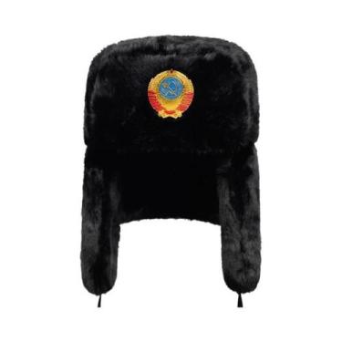 Imagem de Gorro Bomber Unissex De Inverno Acolchoado Com Protetores De Orelha, E