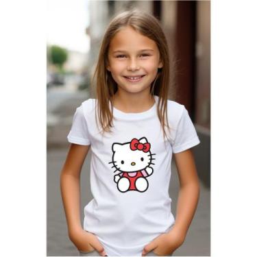 Imagem de Camiseta Infantil Menina - Hello Kitty - Lindas estampas - loja dinka,