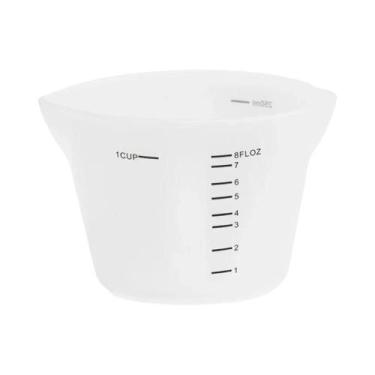 Imagem de Copo Medidor De Silicone De Grau Alimentício 250/500ml Ferramenta De C