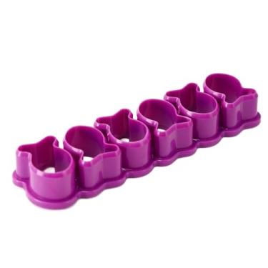 Imagem de Cortador de Biscoito Peixe Dourado Plástico Reutilizável para Assar Pequeno em Forma DIY Petiscos Criativos Comida Fácil