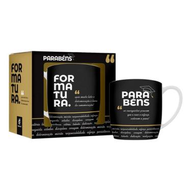 Imagem de Caneca de Porcelana Formatura - 300ml - Brasfoot 