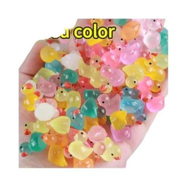 Imagem de Conjunto De Figuras De Pato Amarelo 10-200pcs Para Decoração De Microl