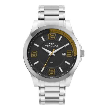 Imagem de Relógio Technos Masculino Ref: 2115Klm/1L Racer Prateado