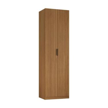 Imagem de Guarda-Roupa Modulado Altezza Clean 2 Portas 3 Gavetas Freijó 90 cm