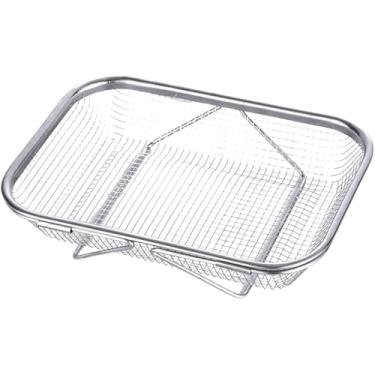Imagem de Cesta de Drenagem Expansível em Aço Inox para Pia – Ajustável para Cuba – Multiuso para Alimentos