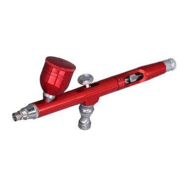 Imagem de FTVOGUE Pistola de Aerógrafo de Ação Dupla Volume de Tinta Spray Ajustável e Taxa de Fluxo de Ar para Pintura de Modelos, Reparo de Móveis, Pintura de Carros, Artes e Ofícios