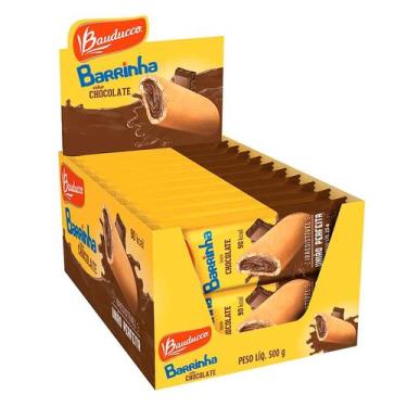 Imagem de Barrinha Maxi Chocolate 500g c/20 unid. - Bauducco