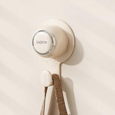 Imagem de Ganchos para casa chuveiro cozinha, gancho utilitário adesivo à prova d'água, suporte de parede para chave de pano de bucha de toalha (branco 02)