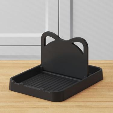 Imagem de Suporte de utensílios de cozinha de material PP com bandeja de drenagem, organizador de talheres 2 em 1, várias cores