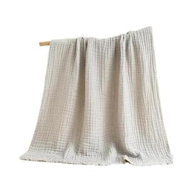 Imagem de Toalha De Banho Para Bebês De 6 Camadas, Manta De Musselina De Algodão