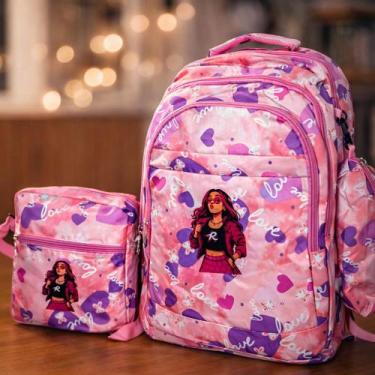 Imagem de Kit Escolar Mochila Lancheira E Estojo Emilly Vick Escola Resistente I