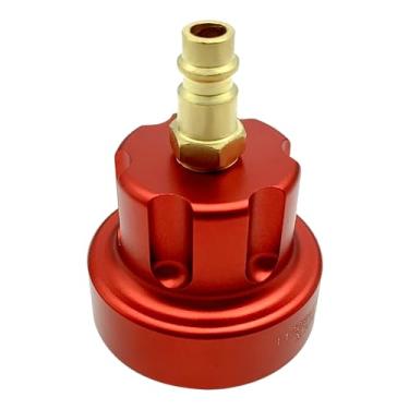 Imagem de ZKTOOL Adaptador de testador de pressão de refrigerante de radiador para Tesla Model 3&Y - Ferramenta essencial para testes de sistema de refrigeração, 1130942-00-B.