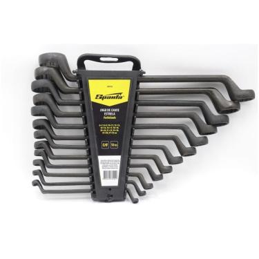 Imagem de Jogo De Chave Estrela Aço Crv 6-32mm 12 Peças Sparta 1499755