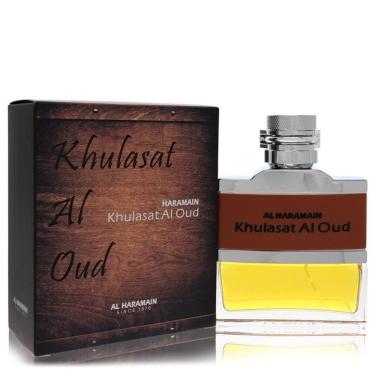 Imagem de Perfume Masculino Al Haramain Khulasat Oud Eau De Parfum (unisex) 100 Ml