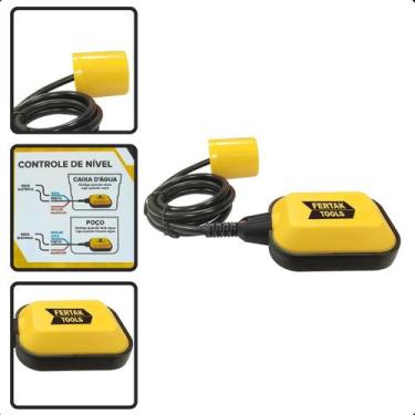 Imagem de Boia Automática Elétrica Bivolt Regulador Nível Caixa Dágua Chave Elet