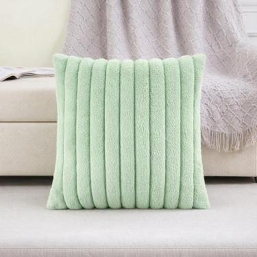 Imagem de Capa P/ Almofada Pelúcia Wave Soft 2 lados - 40 X 40 CM - S DECOR, Ver