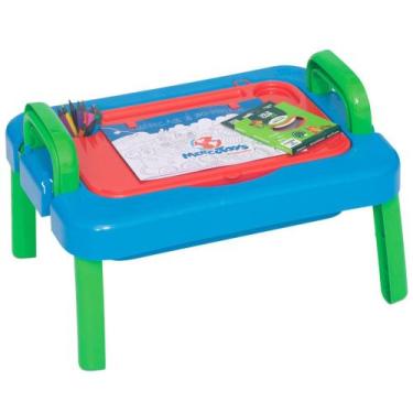 Imagem de Mesinha de Desenho Infantil e Atividades para Bebês Acima de 1 ano - M