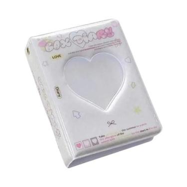 Imagem de Álbum De Fotos Em Forma De Coração Estilo Coreano De 3 Polegadas Com 4