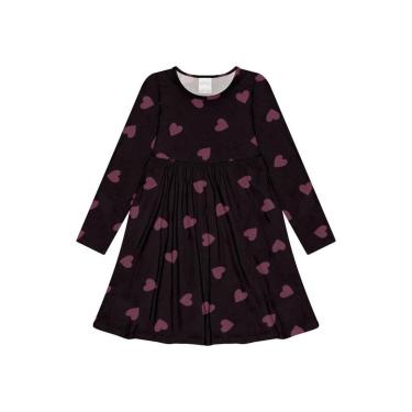 Imagem de Vestido Infantil Estampado Malha Alakazoo 1 ao 10 Ref. 65693-Feminino