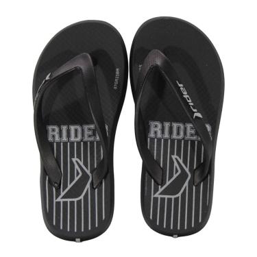 Imagem de Chinelo Infantil Rider 11957 R1 Style Preto/Cinza
