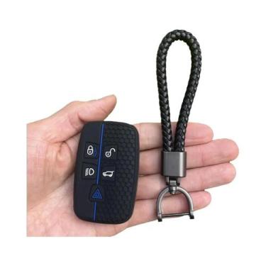 Imagem de Capa De Silicone Para Chave Land Rover Range Rover Sport Evoque, Conju