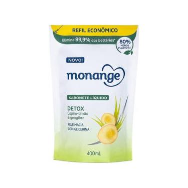Imagem de Refil Sabonete Líquido Monange Detox Pele Macia 400Ml, Detox